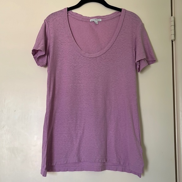 James Perse Pink Tee - Picture 1 of 4
